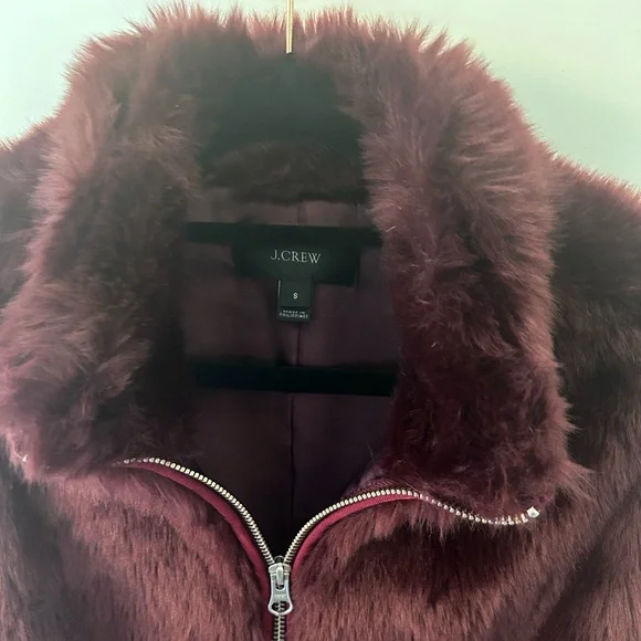 Faux Fur Jcrew Vest - Picture 3 of 3